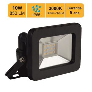 SOLIKU 12V Projecteur LED 10W 800lm Basse pression Eclairage de Sécurité  Imperméable IP66 6500K Blanc Froid, Spot LED Extérieur pour éclairage  public