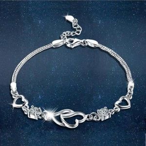 BRACELET - GOURMETTE LOVE bijoux femme bracelet pas cher fantaisie bracelet fille cristal cadeaux de anniversaire noel fête saint valentin couleur