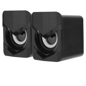 ENCEINTES ORDINATEUR Cikonielf Haut-parleurs USB Mini Haut-parleurs ave