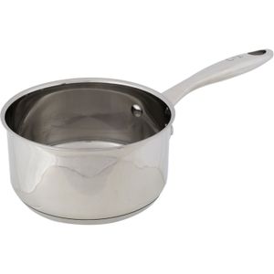 Casserole ESSENTIELB AL DENTE Diamètre 14cm - Gris, Compatible Tous Feux Sauf Induction
