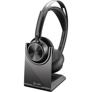 OREILLETTE BLUETOOTH HP Poly VFOCUS2-M Headset with charge stand