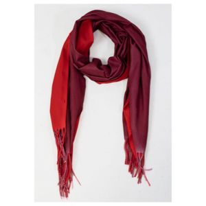 Echarpe femme rouge laine - Cdiscount