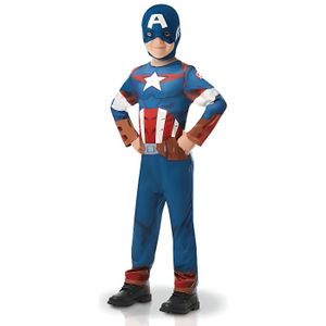DÉGUISEMENT - PANOPLIE Déguisement Captain America - Avengers - Garçon - Bleu - Polyester