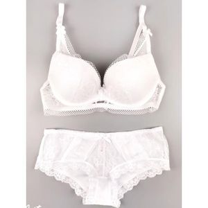 Ensemble Lingerie Kiabi - Soutien-gorge Armatures 105D & Culotte Haute - Beige Clair - Neuf Sans étiquettes