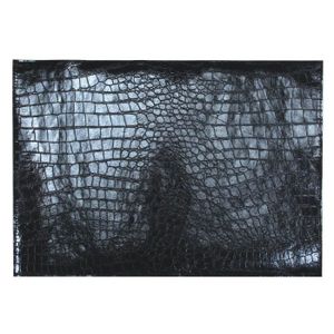 Set De Table En Plastique Rectangulaire Motif Croco 43x30cm Croco