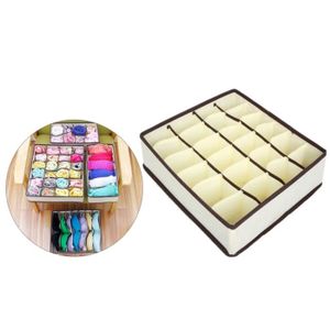 Organisateur de rangement pour sous-v/êtements Lot de 2 multicolore, 10 x 35