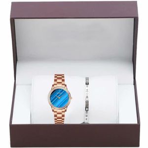 Montre Fantaisie Or Avec Bracelet Assorti - Neuf Inutilisé, En Boîte (sans étiquette)