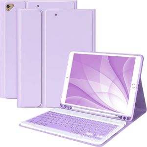 WDBZTJ Étui Clavier pour iPad 10e génération 10,9 Pouces 2022, [Support de  Crayon intégré] [AZERTY Français] Clavier Bluetooth sans Fil détachable
