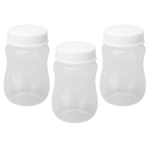 BIBERON  Vvikizy tasse de stockage de lait maternel Tasse de stockage de lait en PP, 3 pièces, bouteille de stockage puericulture coffret