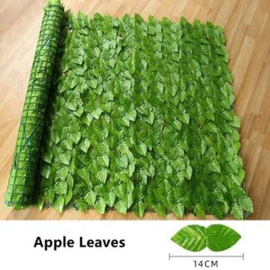 HAIE DE JARDIN WE26663-Haie artificielle Apple Leaves.1m x 3m. pa