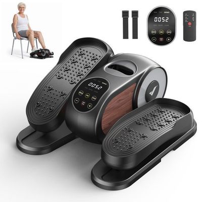 Mini vélo elliptique, entraîneur jambes efficace avec ordinateur d