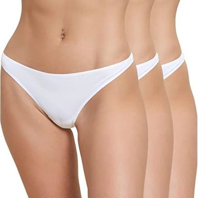 String Invisible Femme Microfibre sans Coutures Confort