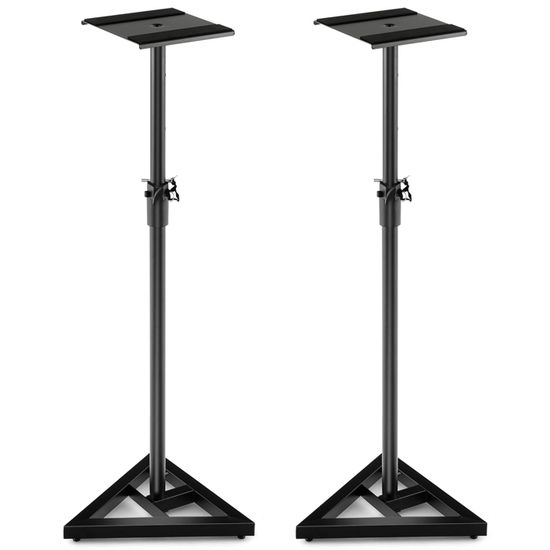 My Wall HS43L Pied pour haut-parleur réglable en hauteur noir 2 pc(s