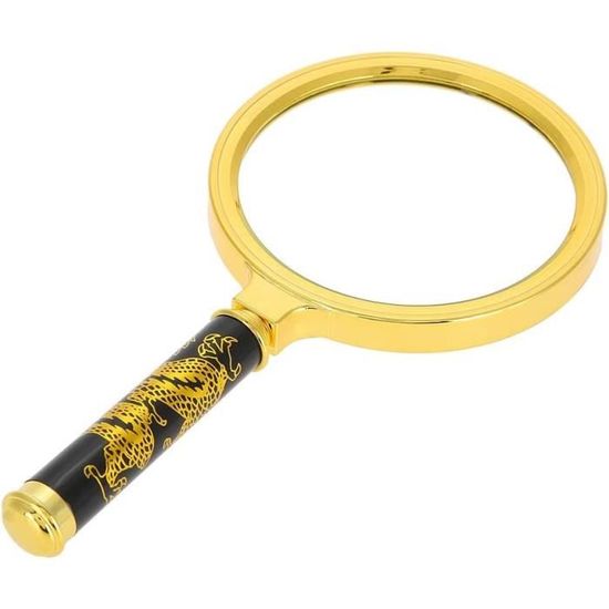 2 ensembles Mini loupe de Lecture 10x Loupe de poche Pliable en Verre