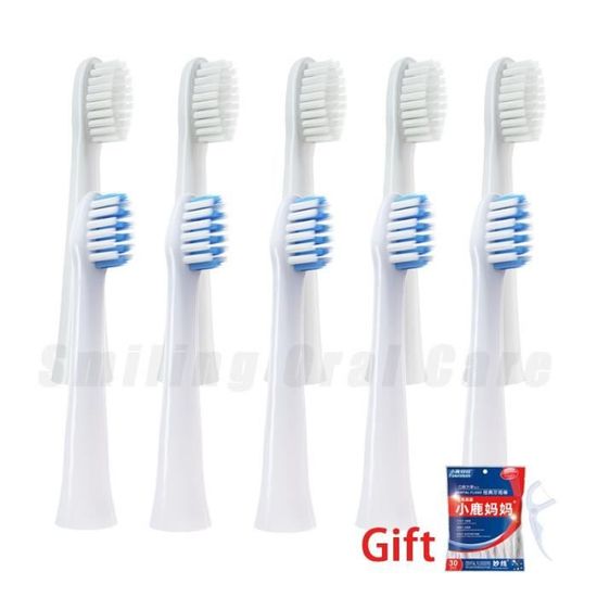 Lot De 10 Têtes De Rechange Pour Brosse à Dents électrique Olybo - Compatibles, Neuves Sous Emballage