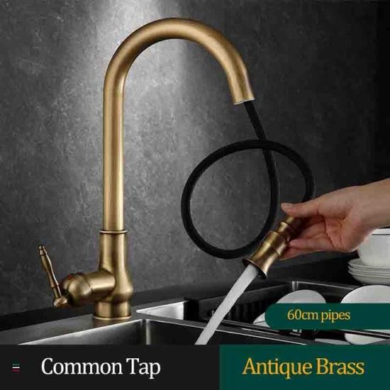 Robinet De Cuisine Extractible Newport Brass - Chesterfield, Laiton Poli - Neuf