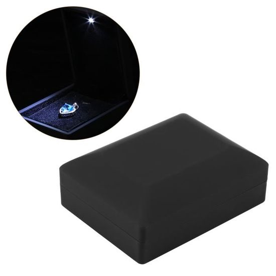 4 Types Aanneau Lumineux/Pendentif/Bracelet/Collier Vitrine De Bijoux Boîte De Rangement Ccadeau Pour La Maison, Magasin, Dressing(Boîte à Collier),Coffrets Et Rangements à Bijoux