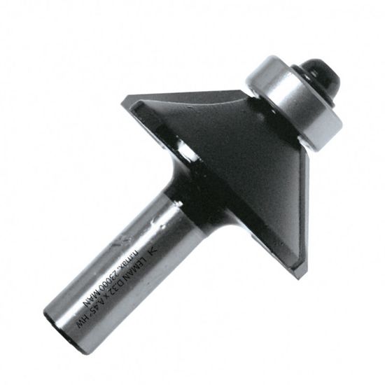Mèche à chanfreiner + guide D.32 x 12 mm queue 8 mm Leman - Cdiscount