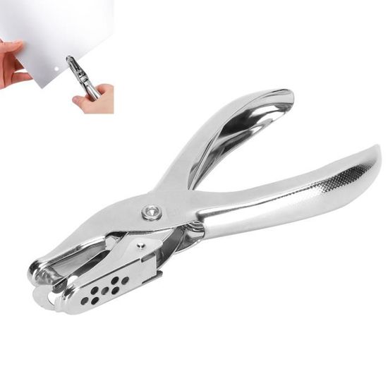 Pince Perforatrice Métal 14 Cm LEONTOOL - Trous 1,8 Mm Bijoux Et Bricolage - Avec 2 Broches Rechange