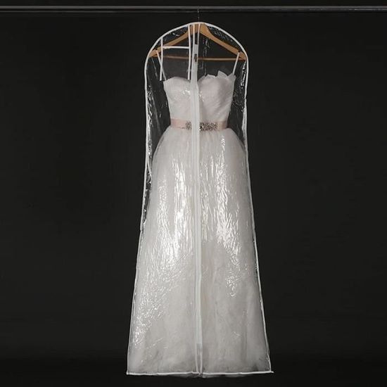 MARIAGE ROBE SAC Rangement Transparent Vêtement Anti-poussière Housse 1 PC  EUR 8,28 - PicClick FR