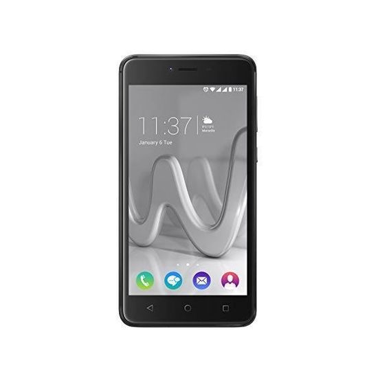 Smartphone WIKO MOBILE LENNY3 MAX GREY 5 Quad-Core 1.3 GHz Cortex-A7 Android 6.0 ARM® Mali