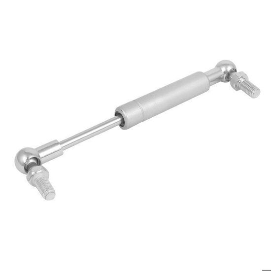 RhedexX® Vérin à gaz - Vérin à gaz plat œil articulé 800 mm / 350 mm / 100 N - Ressort à gaz avec prise oculaire M8 - Longueur