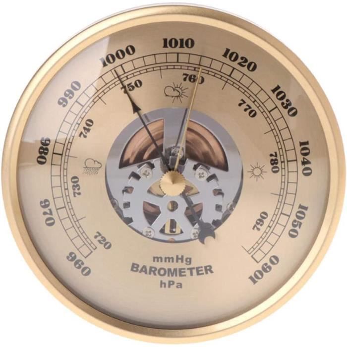 Baromètre, baromètre mural 108 mm, baromètre, hygromètre, numéro de