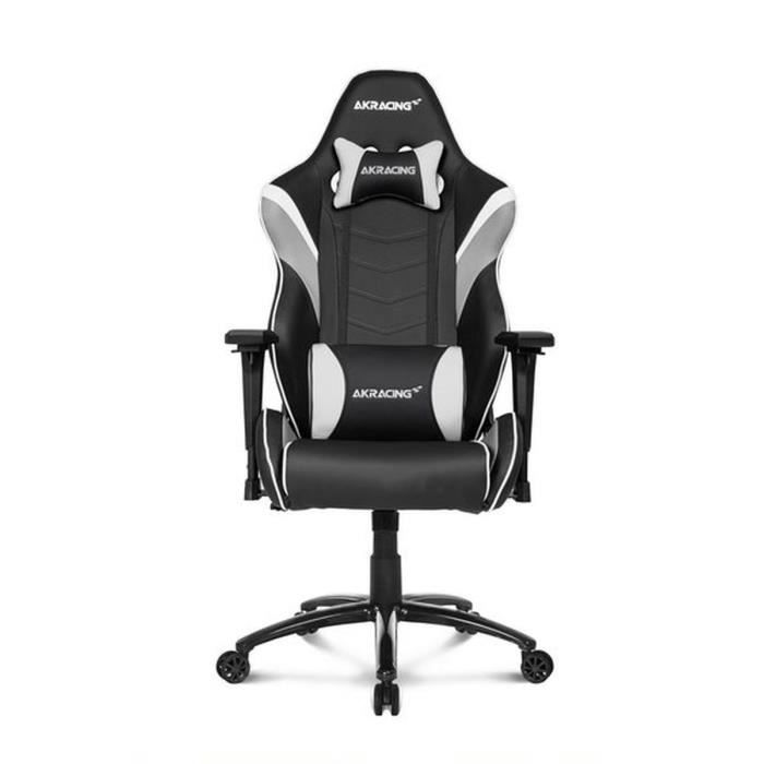 AKRACING Series Core LX - AKLXWT - Siège Confort pour Gamer finition cuir - Blanc
