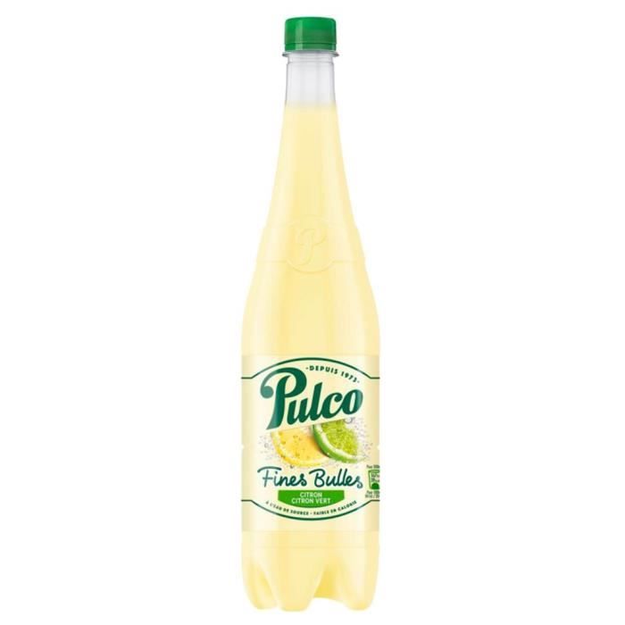 Pulco Citron et Citron Vert 1L (pack de 6)