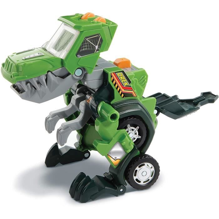 VTECH- Switch & GO Dinos-DREX Voiture/Dinosaure, 80-197205, Multicolore