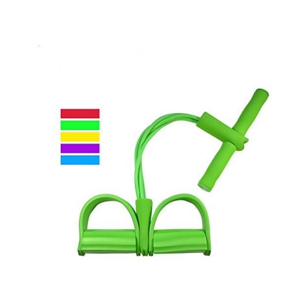 Rstar Bande élastique Elastique Resistance Bande Musculation Unisexe- Rameur à bande élastique Vert