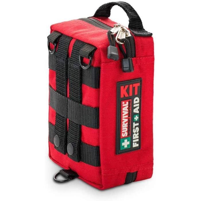 TROUSSE DE SECOURS Trousse de premiers soins portable en tissu Oxford étanche Sac de premiers secours d'urgence et de sur528