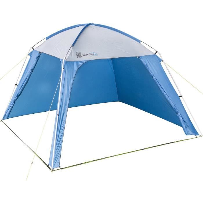 spa gonflable skandika Pavillon - Tonnelle Abri Tente Jardin Pavillon - 300x300x210 cm (Bleu)58