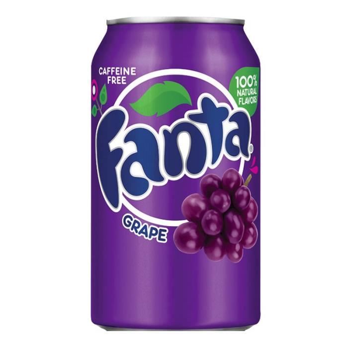 Fanta - Fanta Raisin 35,5cl (pack de 12)