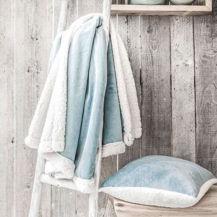 Plaid fausse fourrure Sherpa Iceberg FR125150 - Iceberg