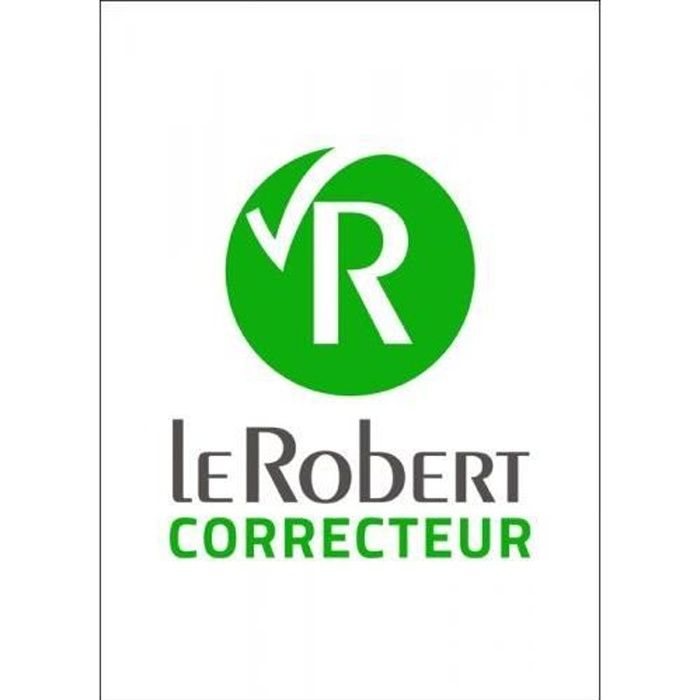 Le Robert Correcteur - Nouvelle version-(PC-Mac en Téléchargement)
