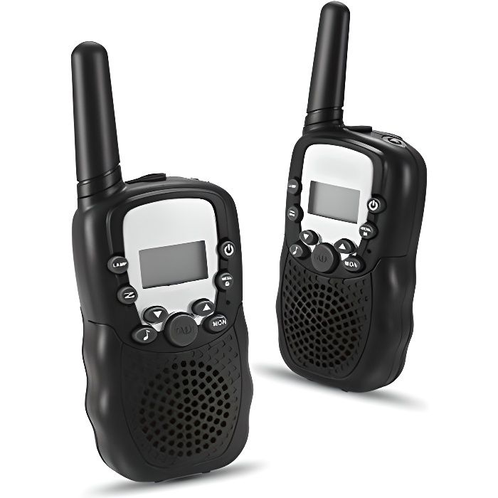 Talkies-walkies pour les enfants Enfants 2-Way Radio 3-5km Range Interphone Camping randonnée en plein air