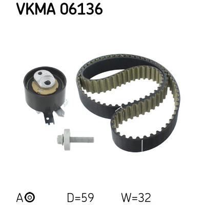 KIT DE DISTRIBUTION SKF VKMA 06136