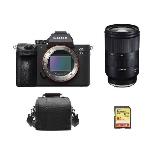 SONY A7 III + TAMRON 28-75mm F2.8 Di III RXD (A036) Sony E + 64GB SD card + camera Bag