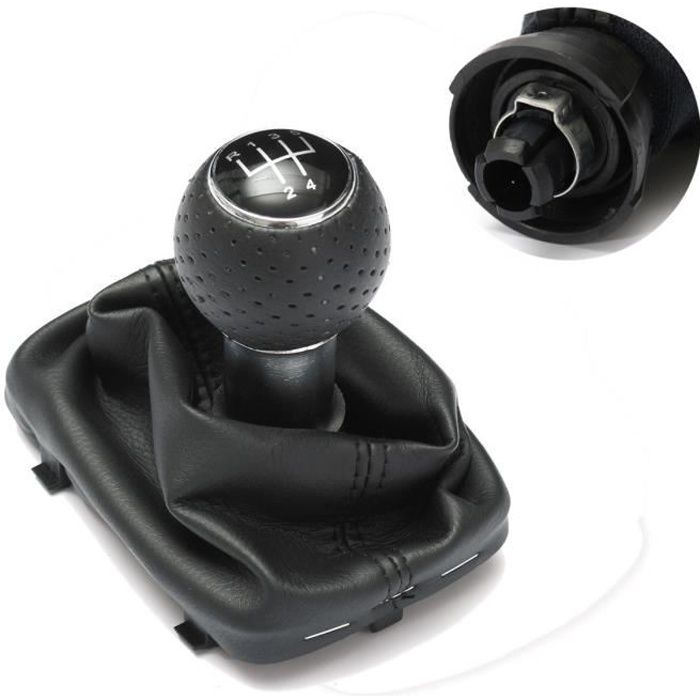 5 Levier Vitesse Pommeau Soufflet Couverture Frein Main Pour Audi A3 S3 8L 5