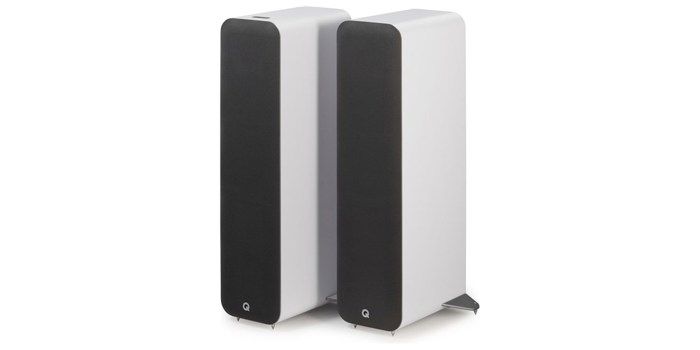 Enceintes Colonnes Amplifiées - Q ACOUSTICS - M40 - Blanc