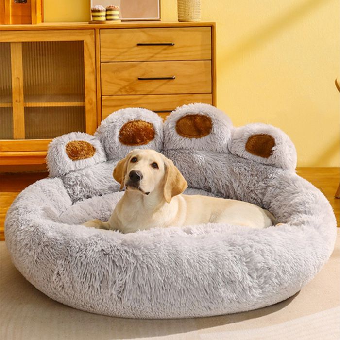 Meilleurs prix pour Lit moelleux pour chiengrands produits pour animaux de compagnielits pour chienspetits paniers de canapéL 70cmLight gray