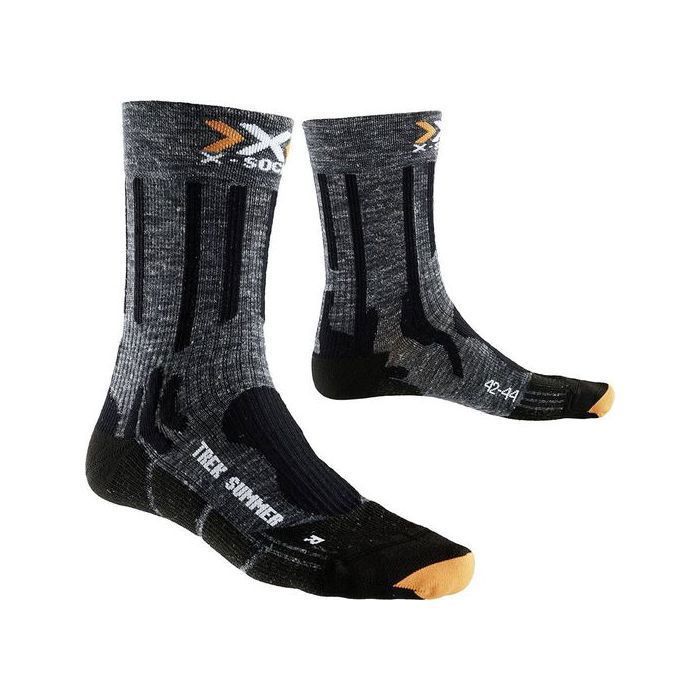 X-Socks Trekking Chaussettes de trekking dété grises