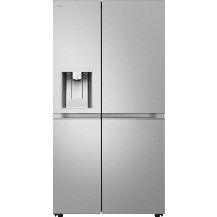 Réfrigérateur américain LG GSLE91MBAB en acier inoxydable