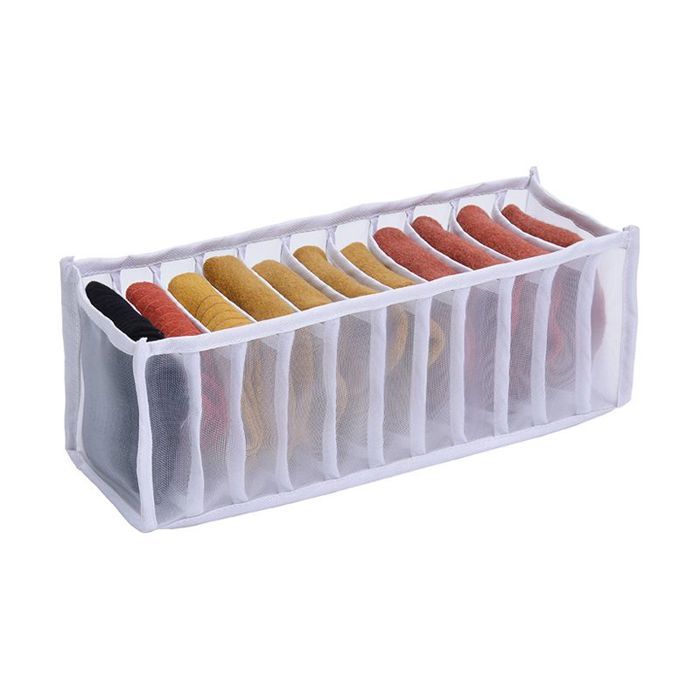 Organisateur de Tiroir Pliable - 1 pcs Rangement sous Vetement Rangement Tiroir Vetement Organisateur Vetement pour Chaussettes