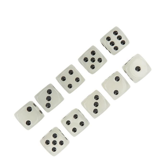 20PCS 6 FACES Dés Numérotés Coins Ronds En Plastique Jeu De Société Te 20PCS 6 FACES Dés Numérotés Coins Ronds En Plastique Jeu De Société Te