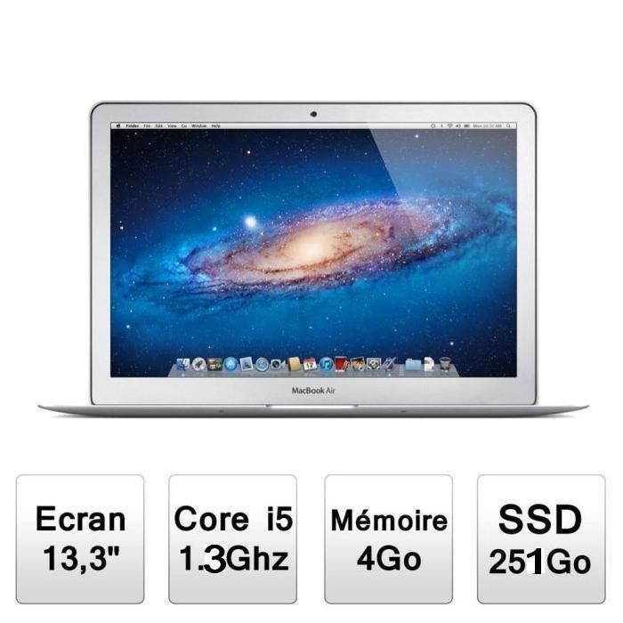 Top achat PC Portable MacBook Air 13" core i5 pas cher