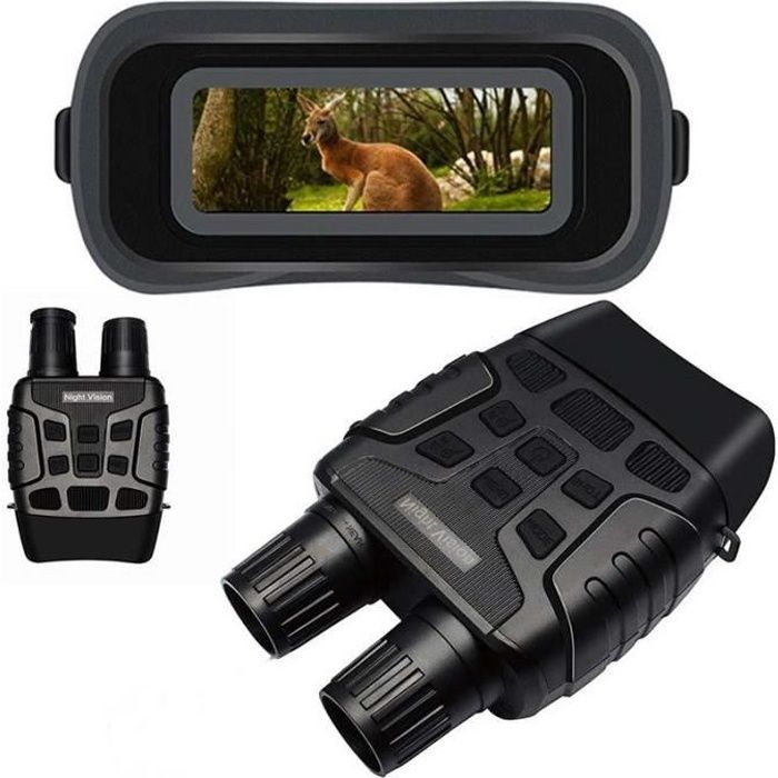 Jumelles Vision Nocturne Infrarouge Professionnelle Portable