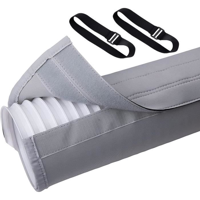 Housse Isolante Pour Tuyau De Climatisation Portable - Gainage Thermo-réflecteur Aluminium 150cm