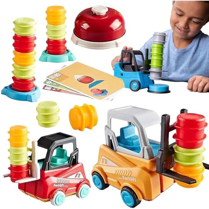 Jeu De Transport Par Chariot élévateur - Engineer - Jouet - Empilable - Intérieur - Mixte